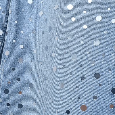 Starlight Crystal Wide-Leg Jeans