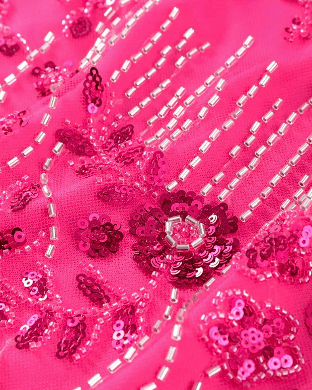 Sequin & Bead Mini Skirt