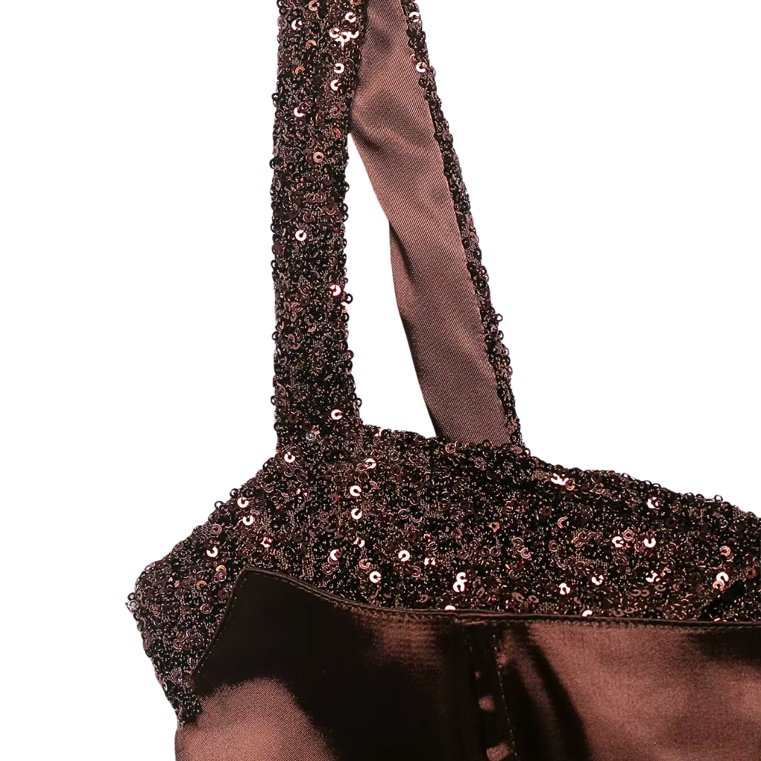 Sparkling Sequin Corset Top