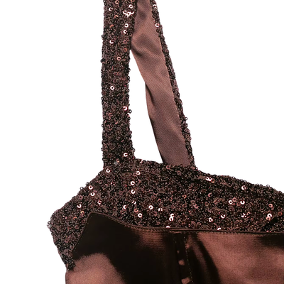 Sparkling Sequin Corset Top