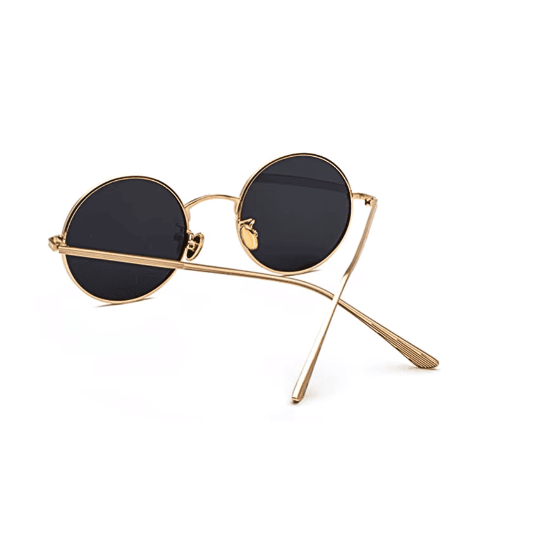 Retro Round Metal Sunglasses