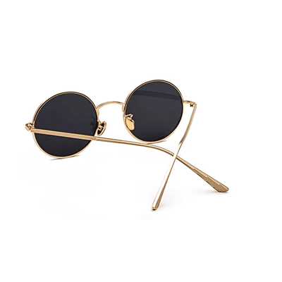 Retro Round Metal Sunglasses