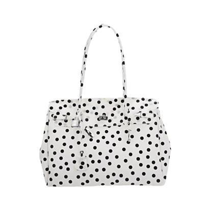 Jelly Firkin Bag – Polka Dot Jelly Tote Bag