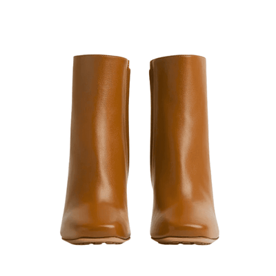 Gold Knot Heel Boots