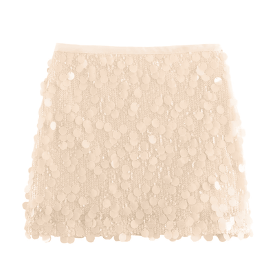Sequin Mini Skirt