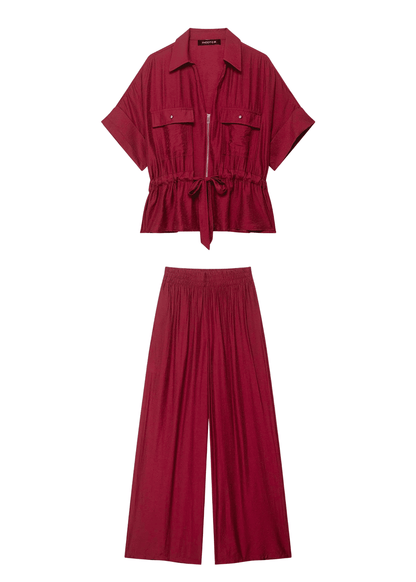 Casual Utility Two-Piece Set