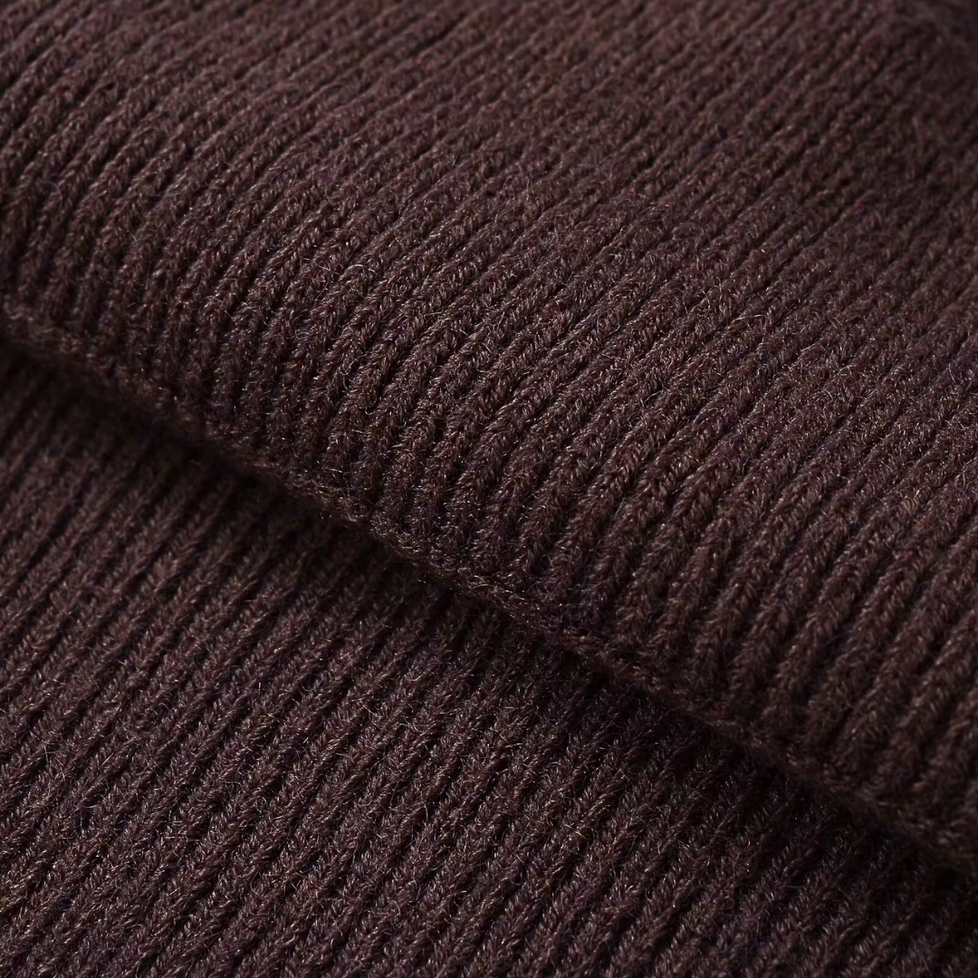 Off-Shoulder Metal Detail Knit