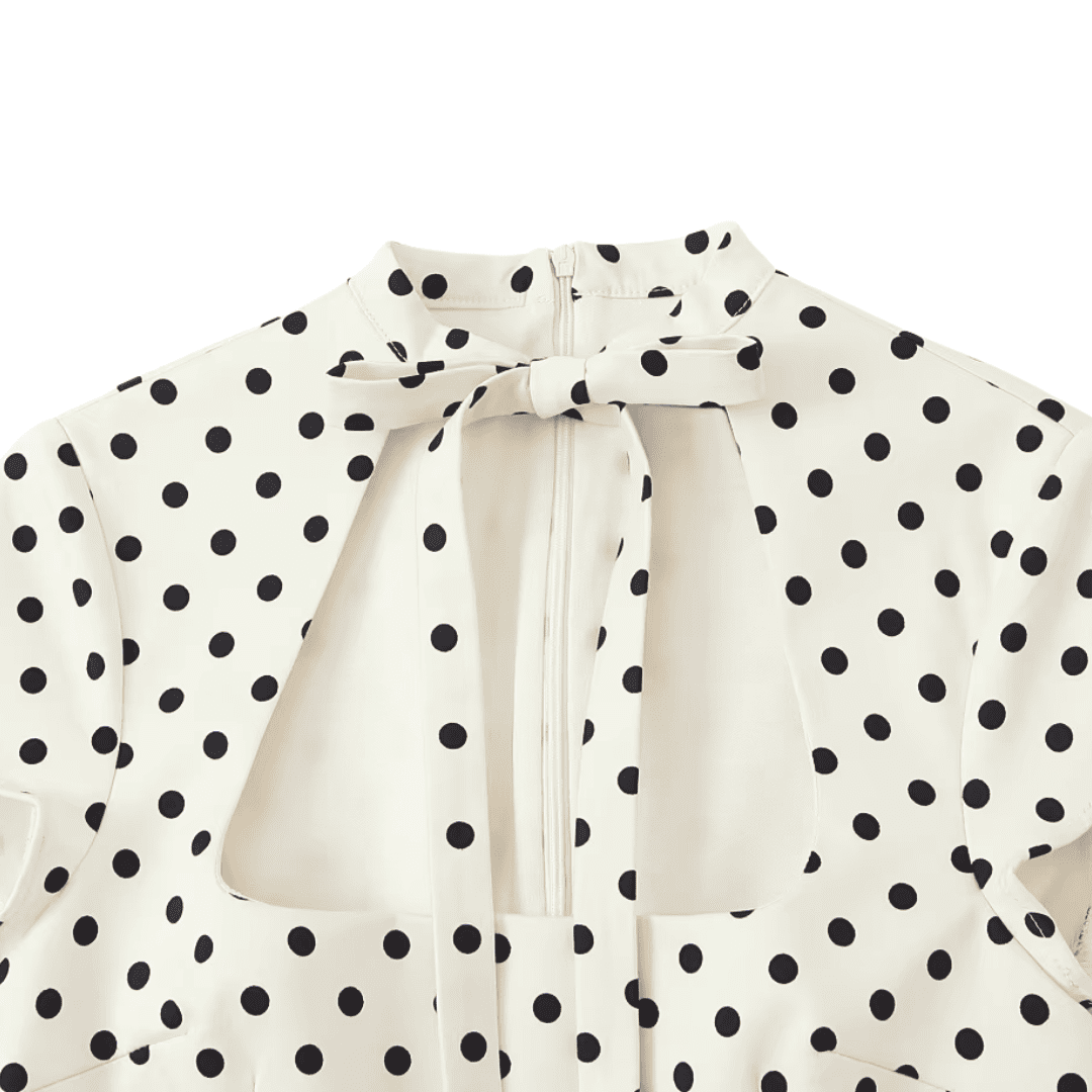 Polka Dot Mini Dress