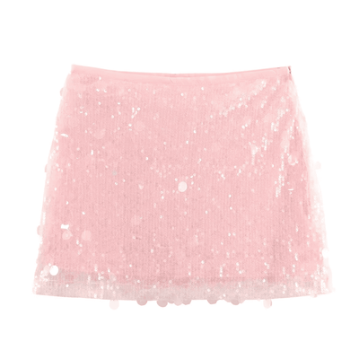 Sequin Mini Skirt