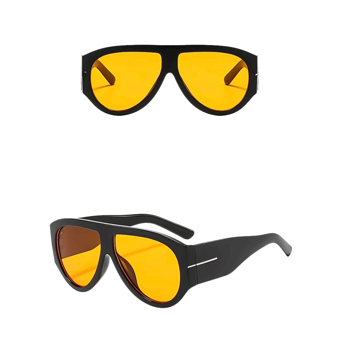 Flat Top Aviator Sunglasses