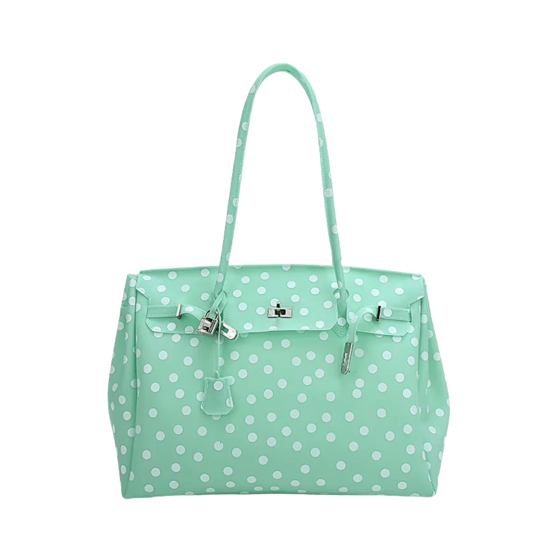 Jelly Firkin Bag – Polka Dot Jelly Tote Bag
