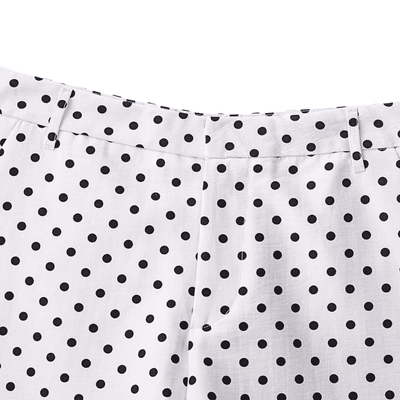 Gepunktete Sommershorts