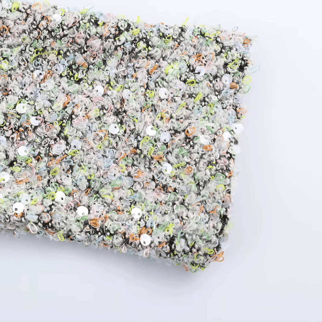 Funkelndes Tweed-Set