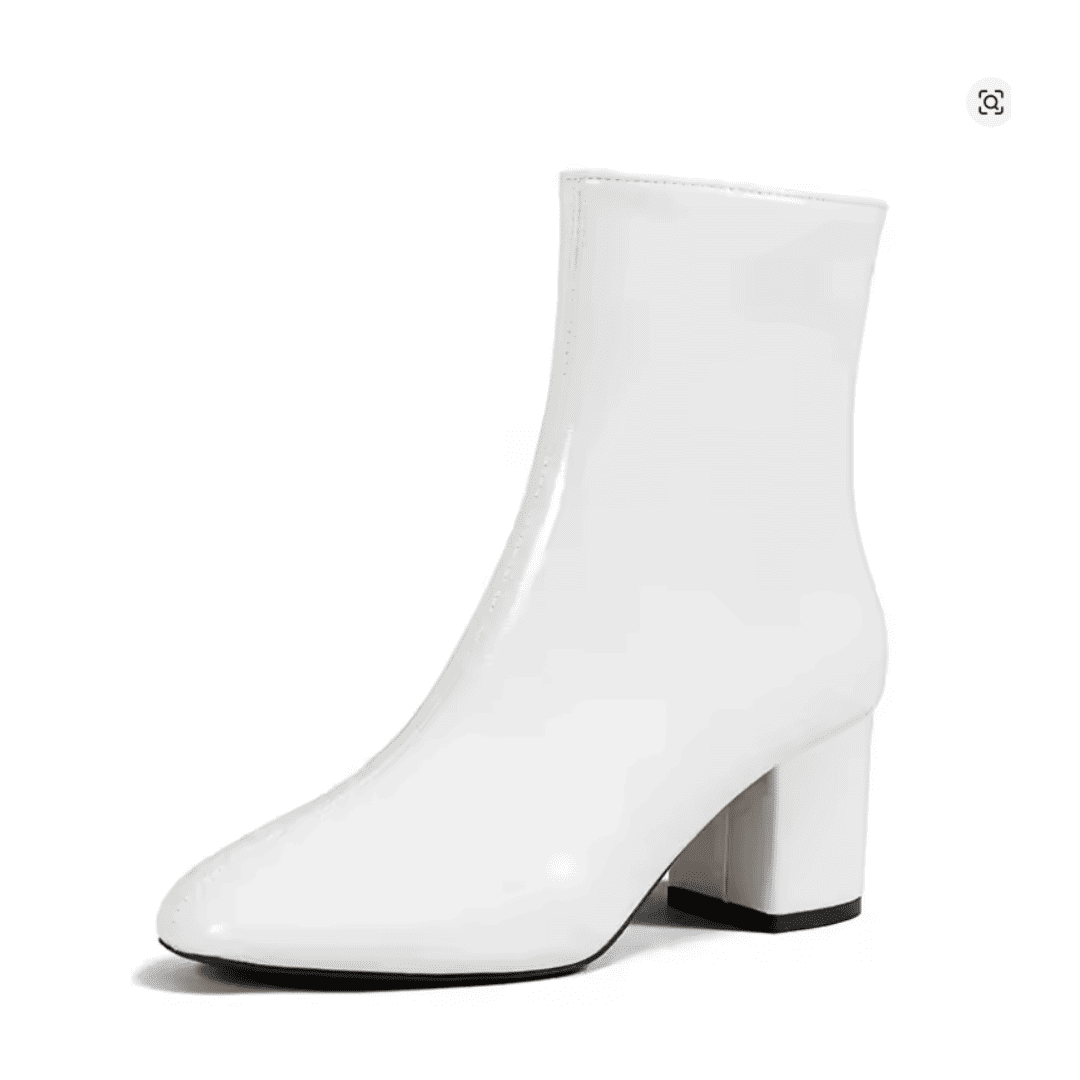 Chic Square Toe Boots