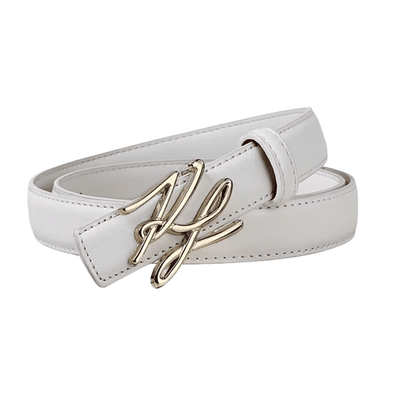 Chic Monogram PU Belt