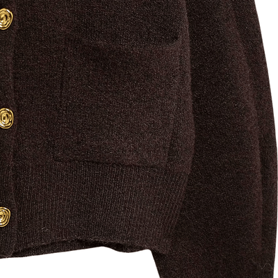 Two Piece Knit Skirt Set – Cropped Cardigan Mini Skirt Co-Ord