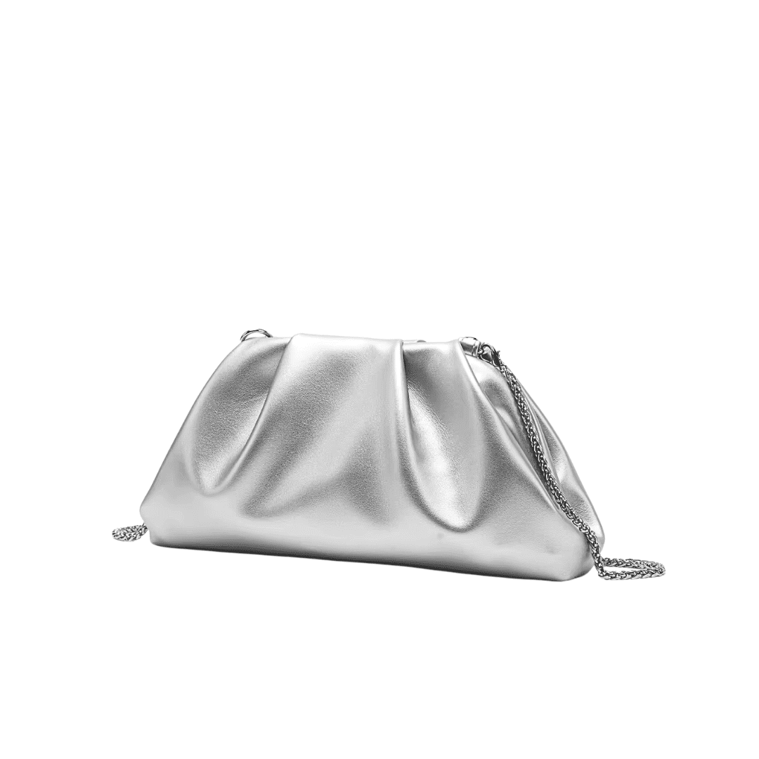 Woven Leather Shoulder Bag Hobo