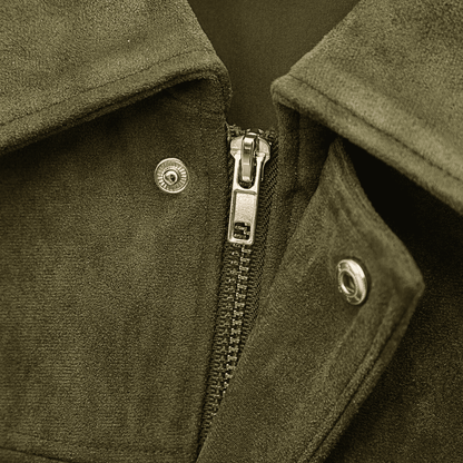 Oversized Suede Jacket