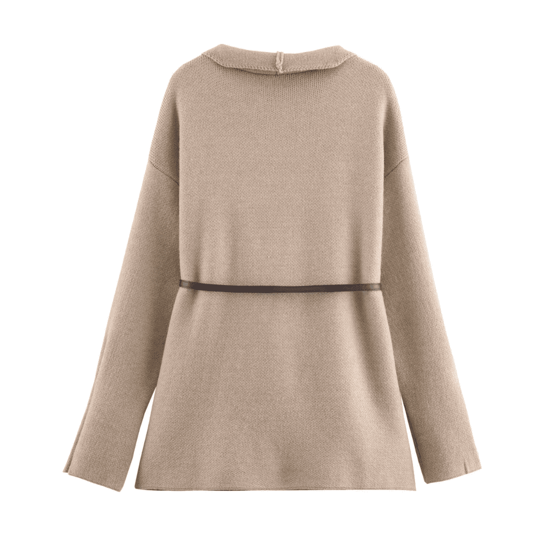 Cozy Ribbed Knit Trousers Set