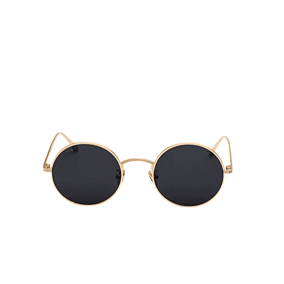 Retro Round Metal Sunglasses