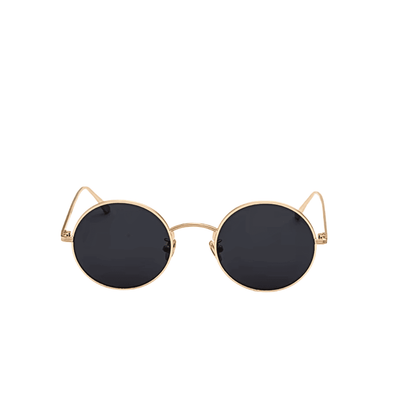 Retro Round Metal Sunglasses
