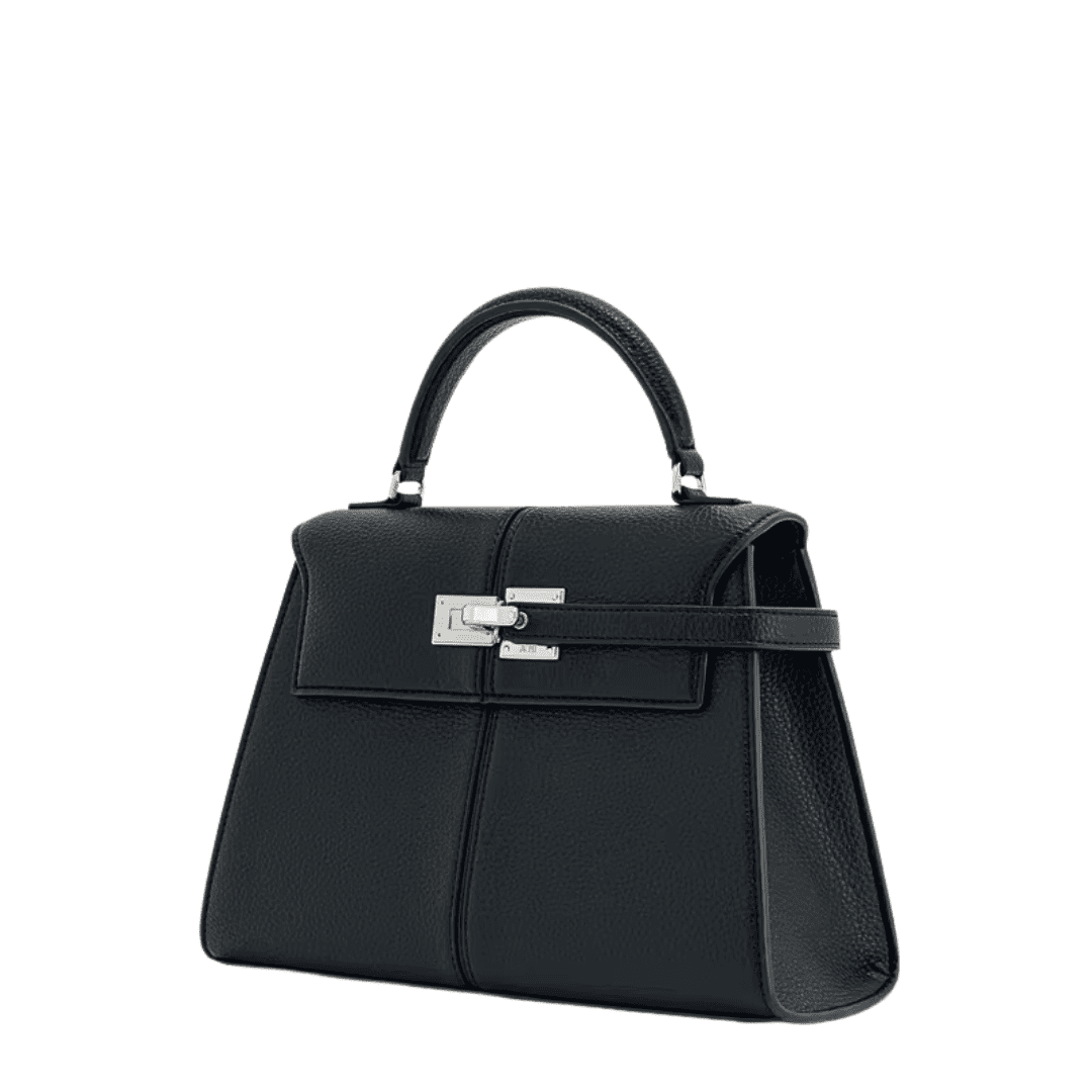 Elegant Grainy Leather Handbag