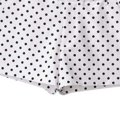 Gepunktete Sommershorts