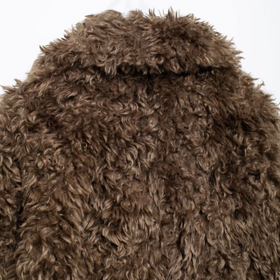 Poodle Faux Fur Jacket