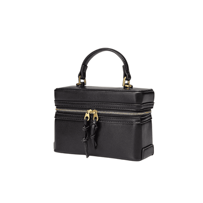 Refined Textured Leather Shoulder Bag