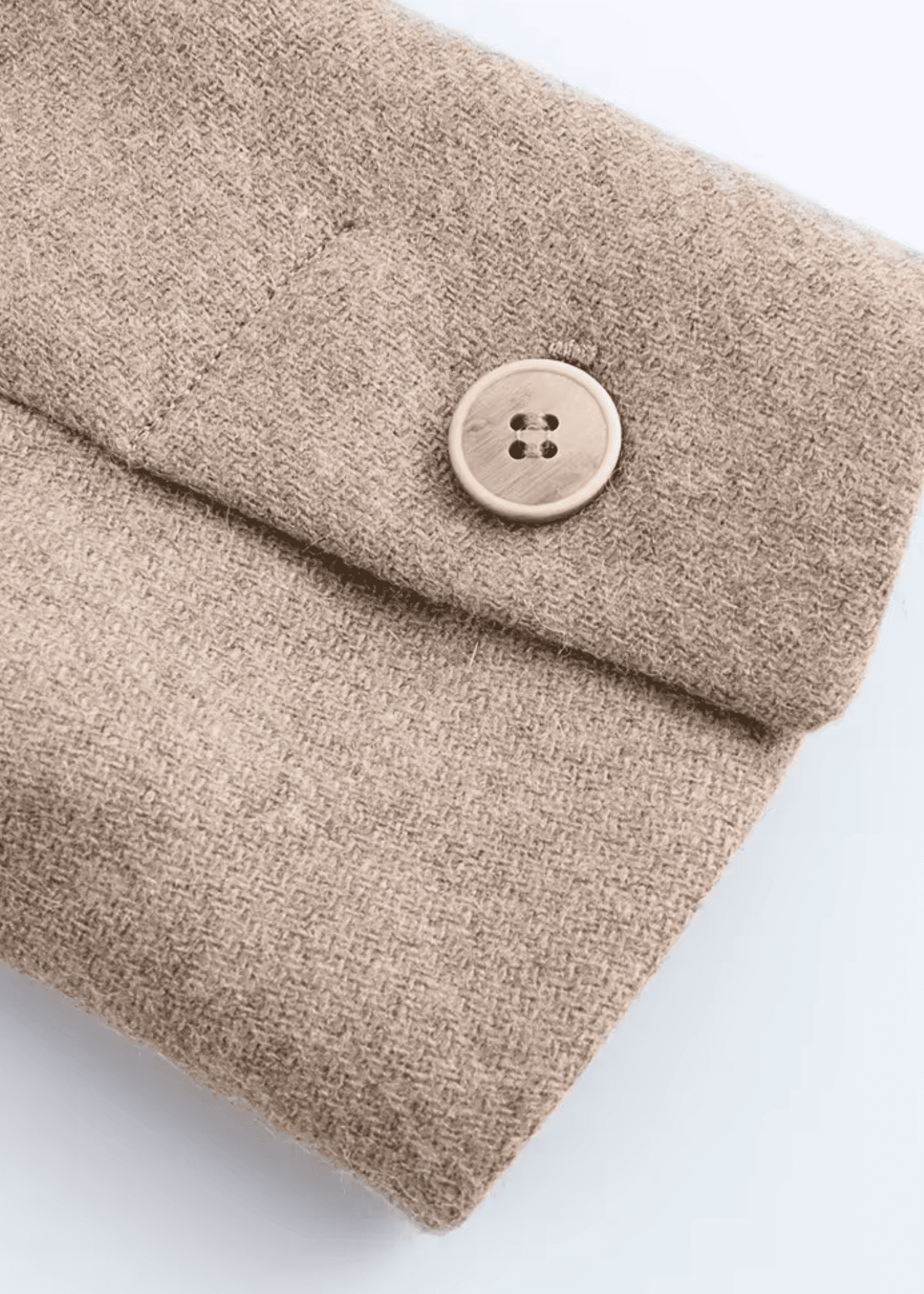 Faux-Fur Collar Wool Coat