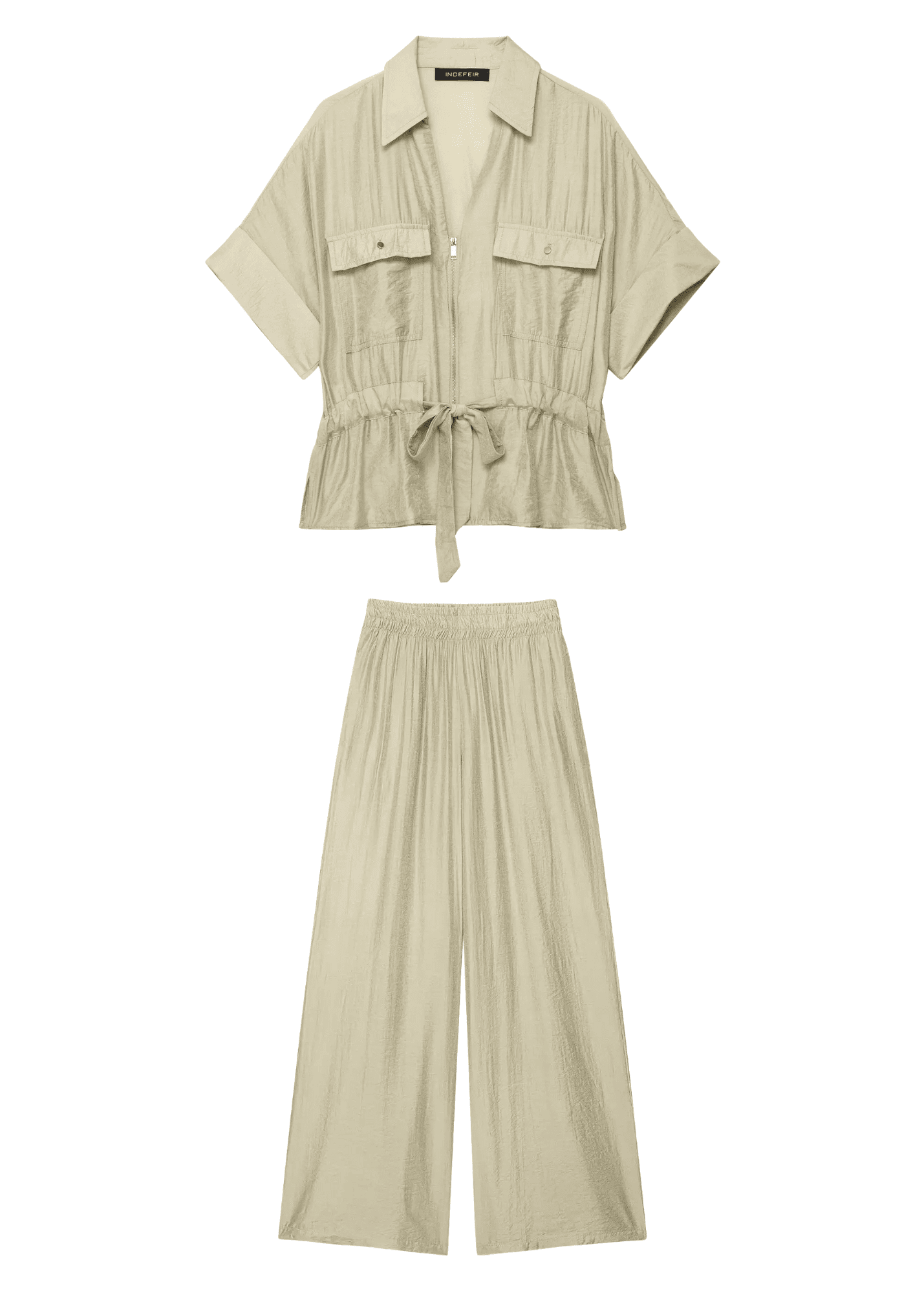 Casual Utility Two-Piece Set