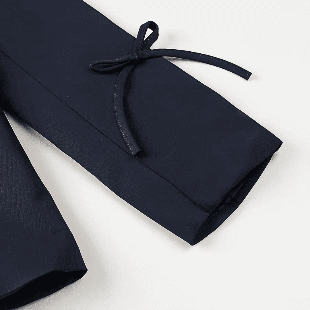 Navy Bow Detail Blazer