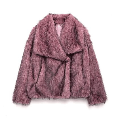 Luxury Faux Fur Jacket