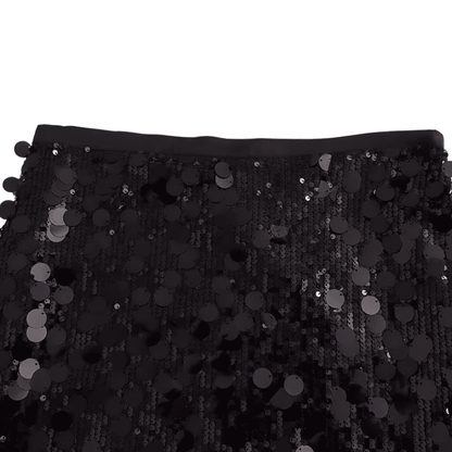 Minirock mit Pailletten