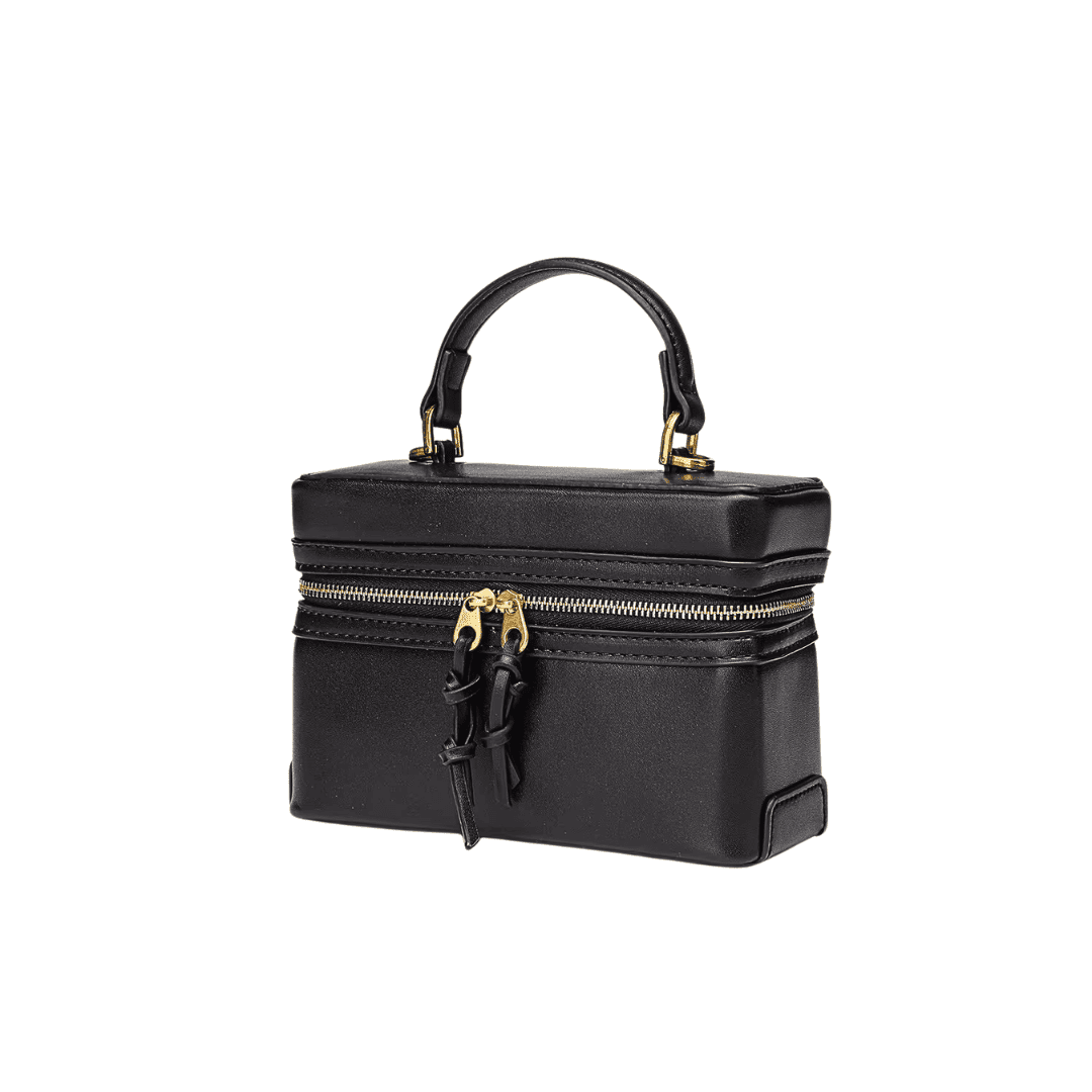 Refined Textured Leather Shoulder Bag