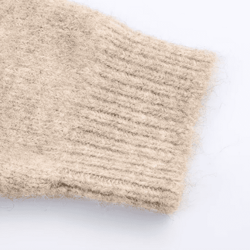 Jacquard Knit Cardigan Set