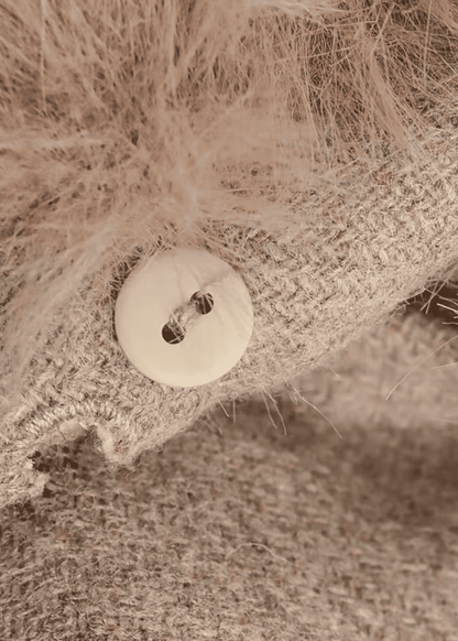 Faux-Fur Collar Wool Coat