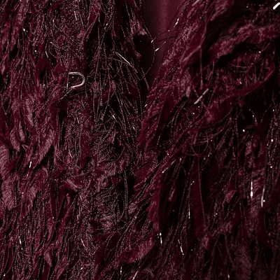 Shaggy Faux Fur Cropped Jacket