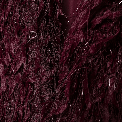 Shaggy Faux Fur Cropped Jacket