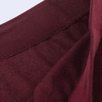 Faux Suede Mini A-Line Skirt