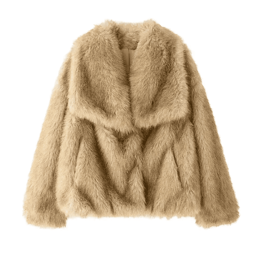 Luxury Faux Fur Jacket