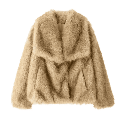 Luxury Faux Fur Jacket