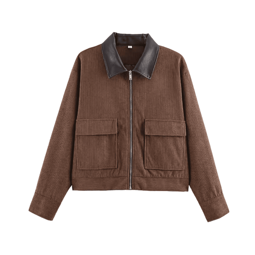 Cord-Frühlingsjacke