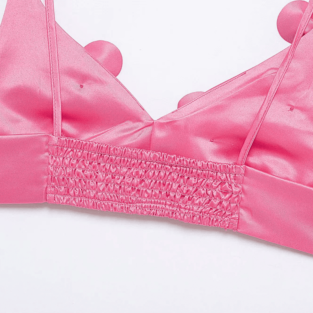 Isabella Satin Blossom Set