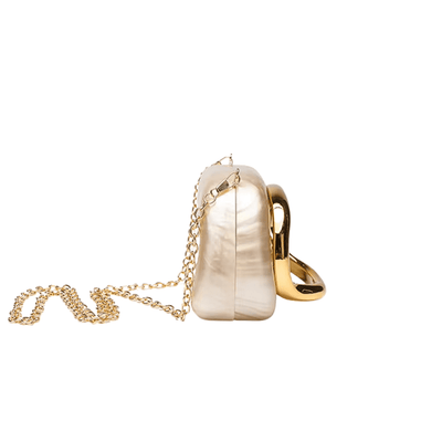 Seashell Shaped Evening Clutch Bag