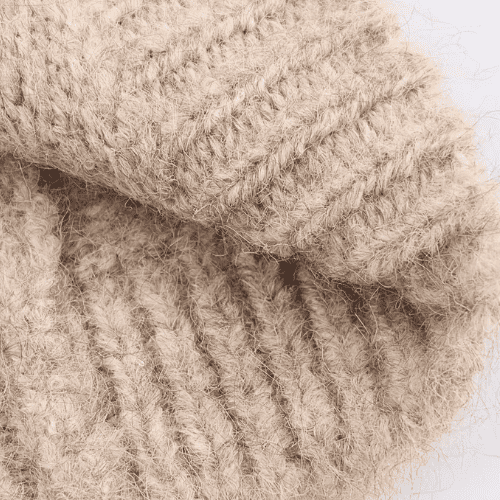 Jacquard Knit Cardigan Set