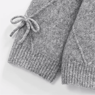 Knit Oversized Bow Sweater