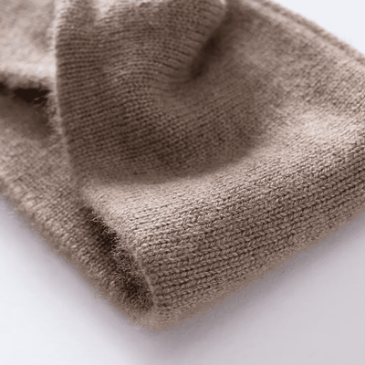 Elegant Cashmere Knit Headband
