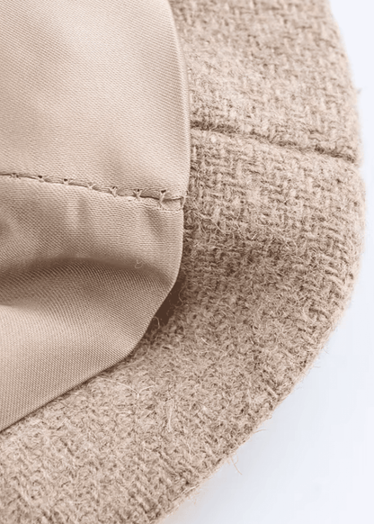 Faux-Fur Collar Wool Coat