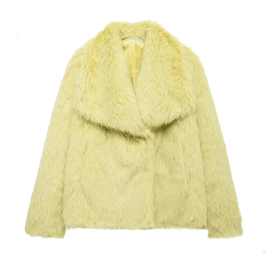Luxury Faux Fur Jacket